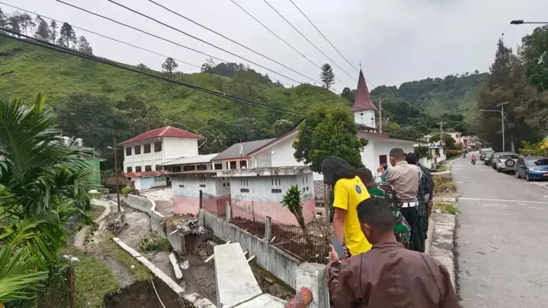 Banjir Rendam 4 Rumah dan Rusak 2 Rumah di Haranggaol Simalungun