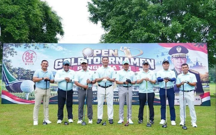 HUT ke-81 TNI Tahun 2026, Pangdam I/BB Buka Turnamen Golf Panglima TNI, Perkuat Sinergi di Sumatera Utara