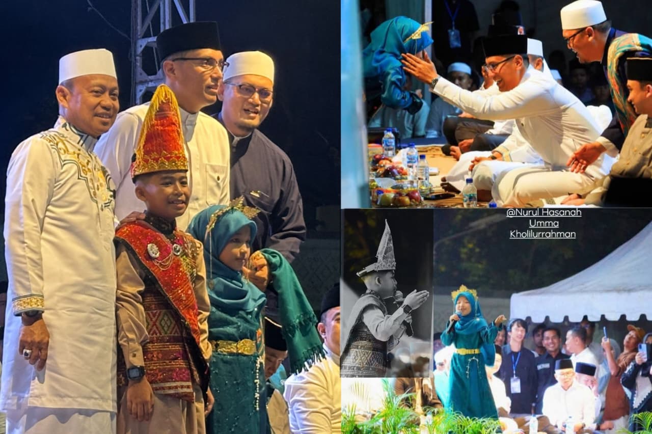 Duta Dai Cilik TVRI dan MUI Kota Medan Tampil Spesial di Maulid Nabi Bersama Wali Kota Medan