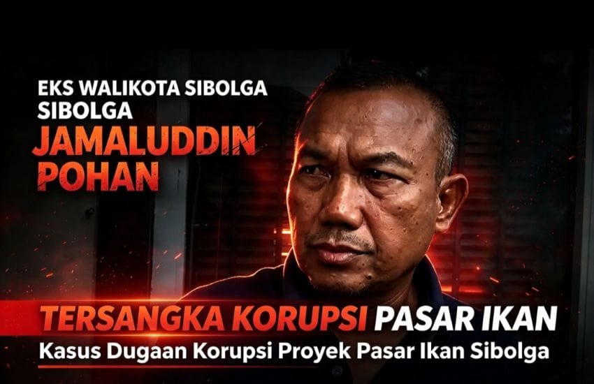 Selain Walikota, Polisi Tetapkan 3 Warga Sipil Sebagai Tersangka Kasus Korupsi Pasar Ikan Modern di Sibolga