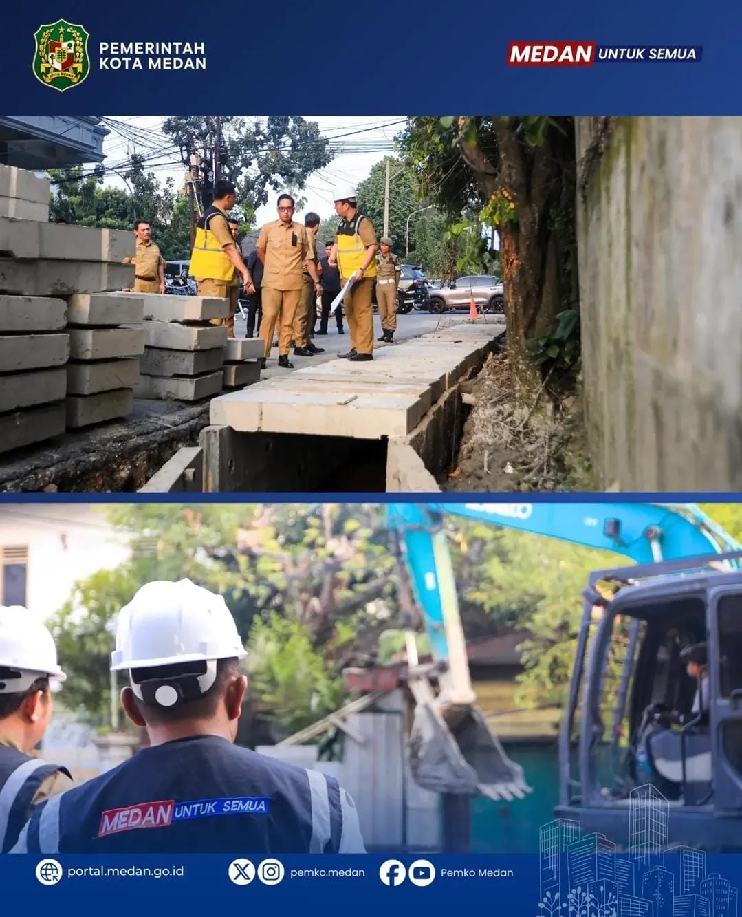 Rico Waas Perintahkan Jajarannya Respon Cepat Keluhan Warga Soal Banjir