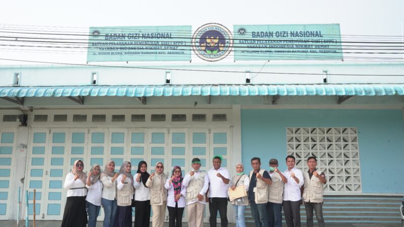 Tinjau SPPG Yayasan Indonesia Nikmat Sehat, LMP MBG Dorong Program MBG Berdayakan Ekonomi Masyarakat