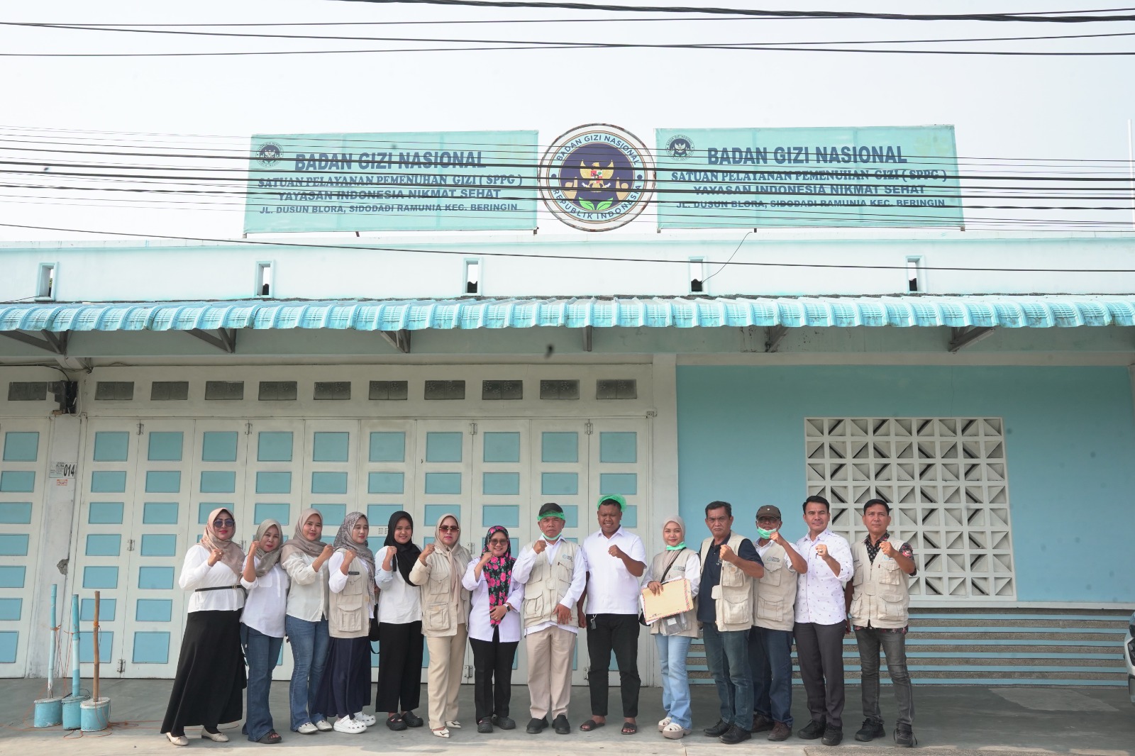 Tinjau SPPG Yayasan Indonesia Nikmat Sehat, LMP MBG Dorong Program MBG Berdayakan Ekonomi Masyarakat
