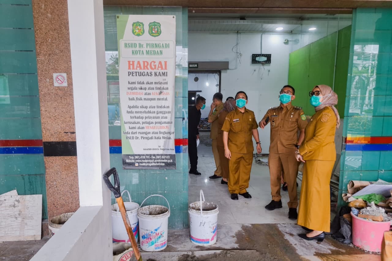 Zakiyuddin Harahap Cek Langsung Renovasi IGD RSUD Dr Pirngadi, Fasilitas Diperluas dan Dimodernisasi