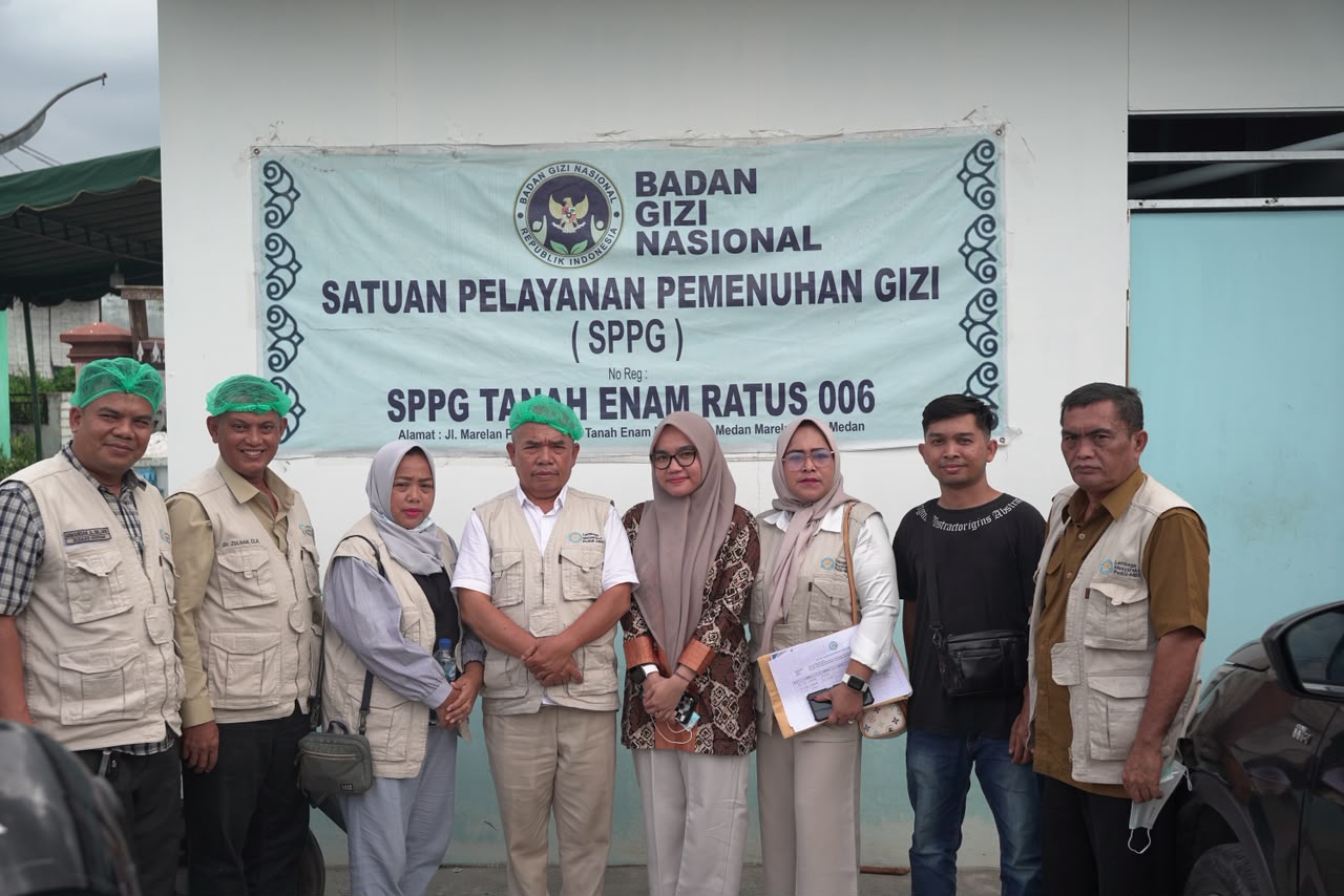 LMP MBG Tinjau SPPG Tanah Enam Ratus, Dorong Penerapan Standar Juknis