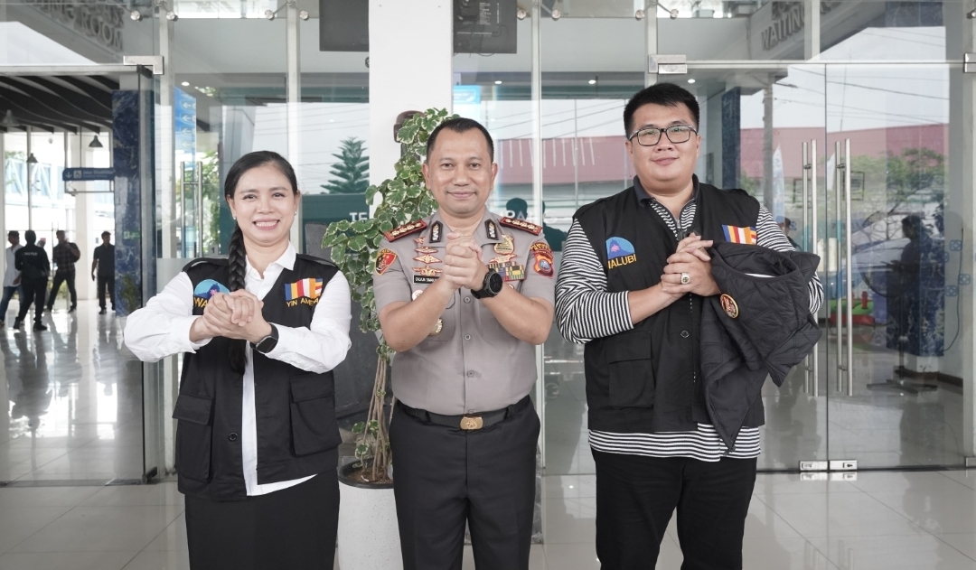 Ketua WALUBI Meryawaty Amelia Prasetio (Bunda Yin) Hadiri Pengungkapan 1.160 Paket Ketamine di Kapal Tanker Global 168, Apresiasi Sinergi Aparat