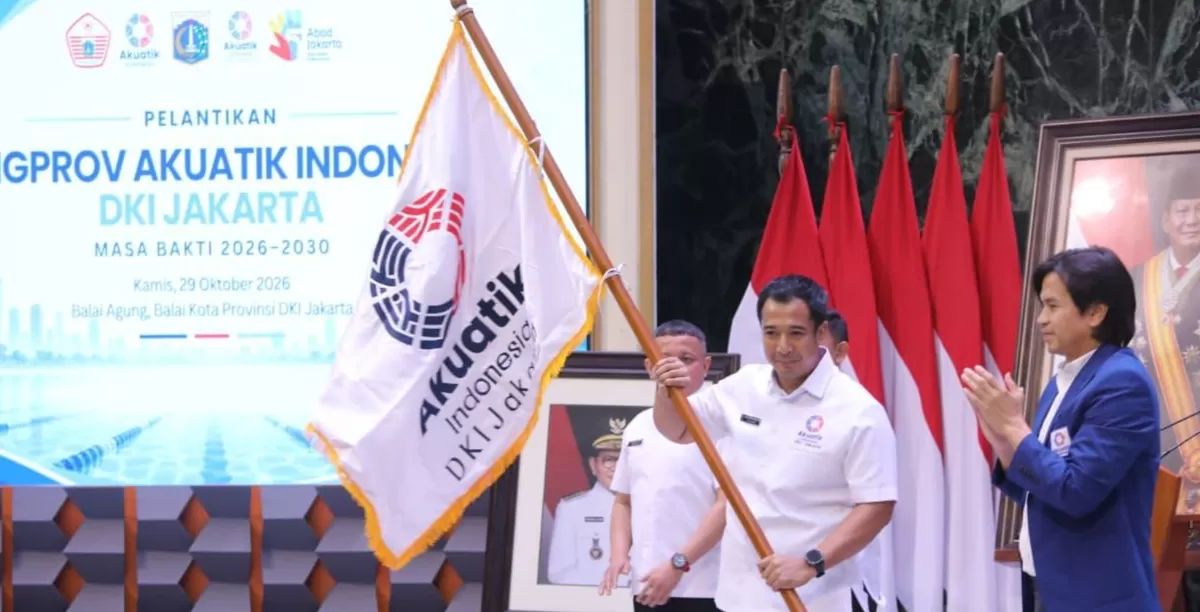 Dilantik Jadi Ketua Akuatik DKI Jakarta, Ade Jona Targetkan 38 Medali di PON 2028