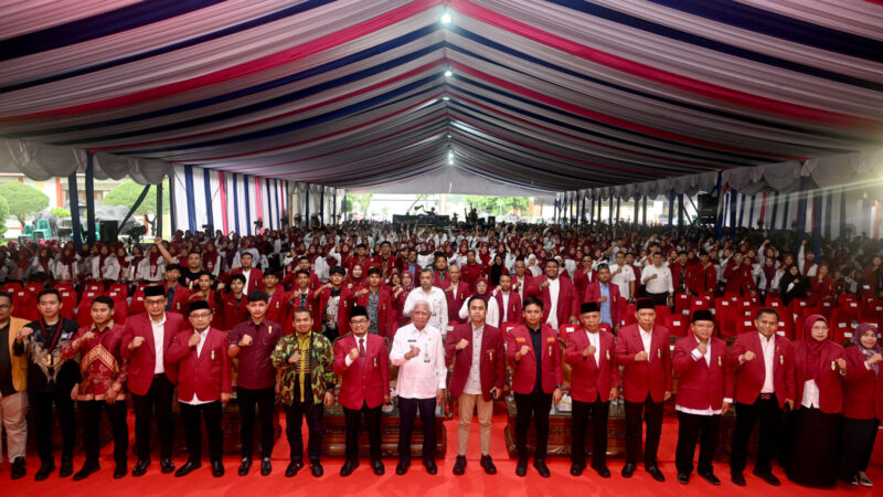 Wagub Sumut Buka Masa Ta’aruf Kolosal UMSU, Maba Diingatkan Jangan Hanya Kejar Gelar