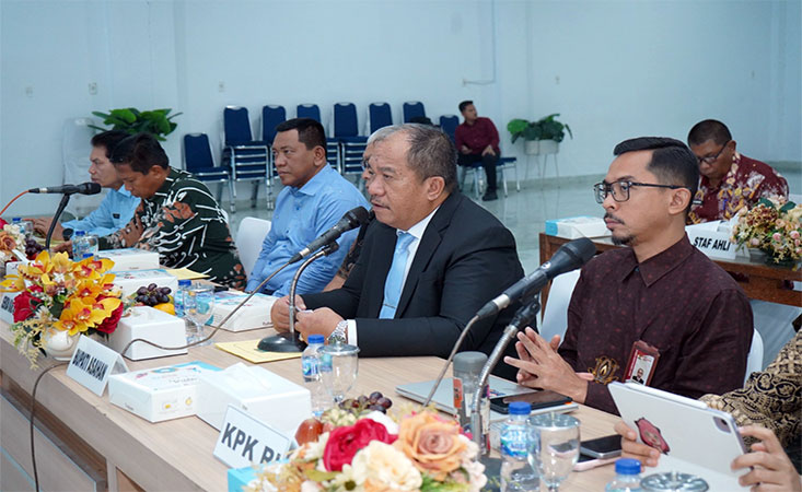 Desa Ledong Barat Raih Nilai 95, Desa Percontohan Anti Korupsi