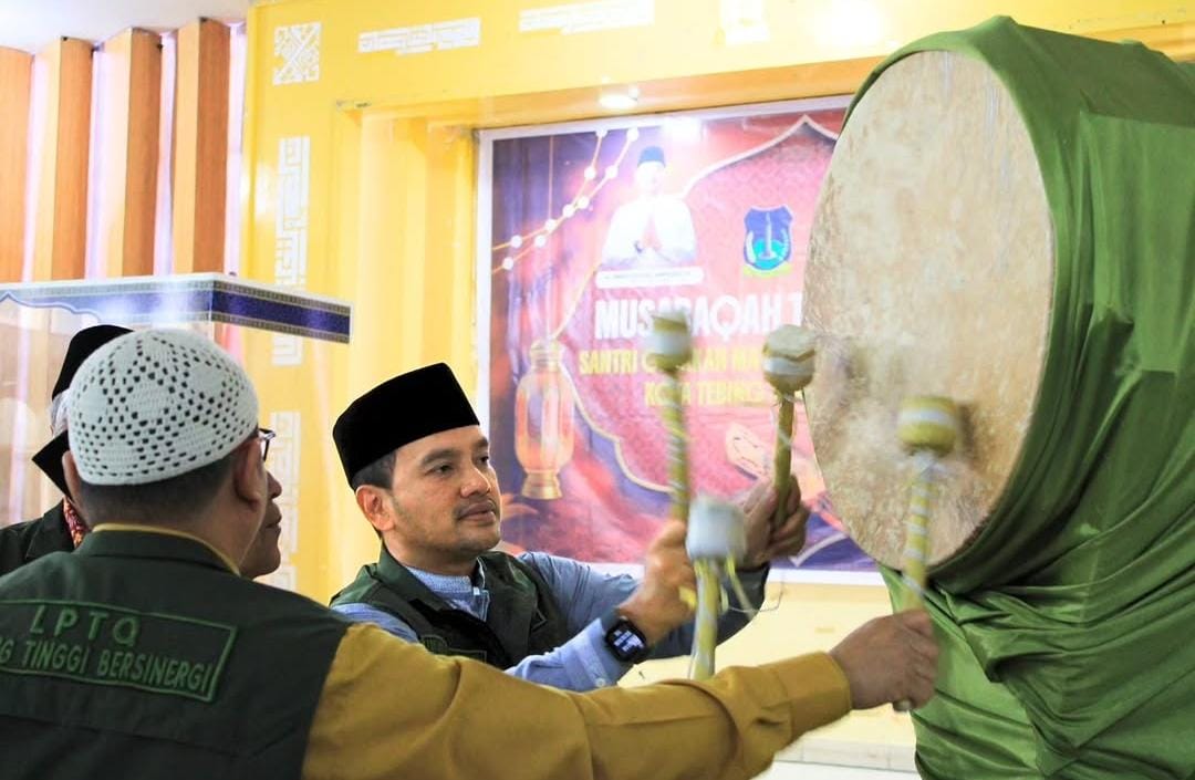 Wali Kota Tebing Tinggi Buka MTQ Santri Gemar Mengaji 2026