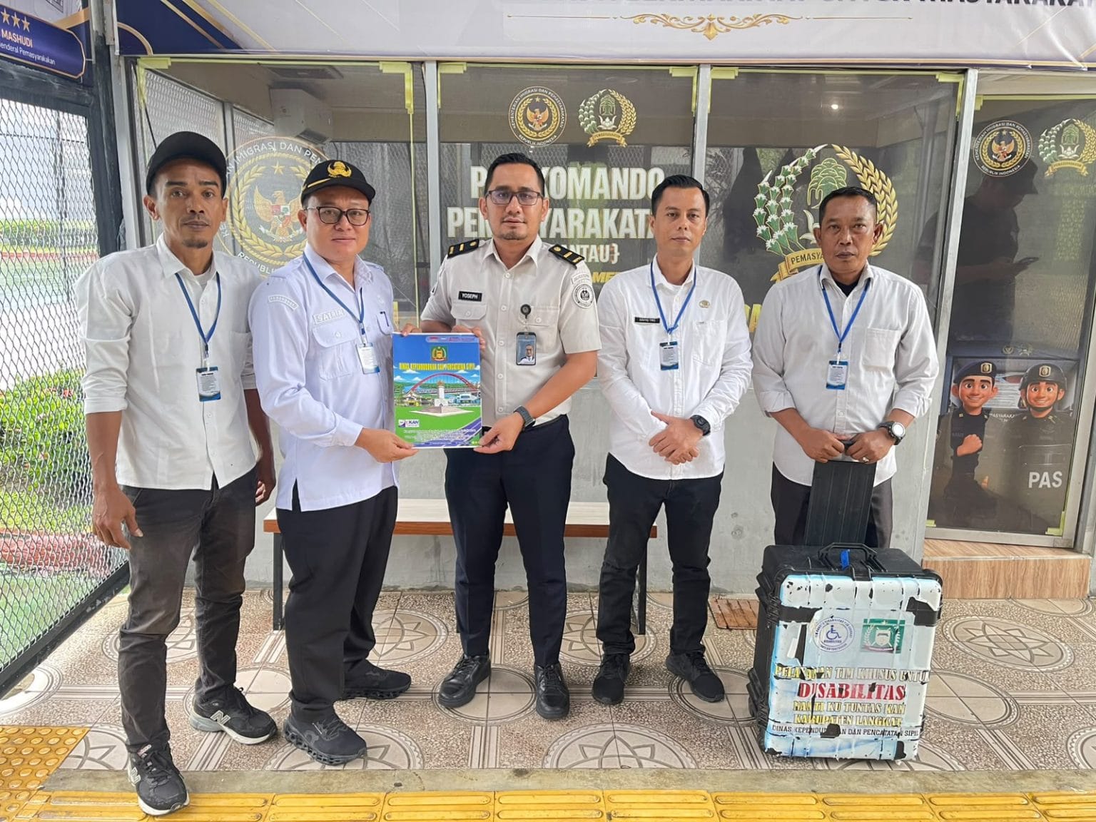Lapas Kelas I Medan Fasilitasi Warga Binaan Perekaman E-KTP dan Pemadanan NIK