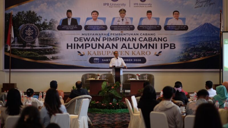 HA IPB Karo Gelar Muscab, Dorong Penguatan Sektor Pertanian dan Peluang Anak Karo Kuliah di IPB