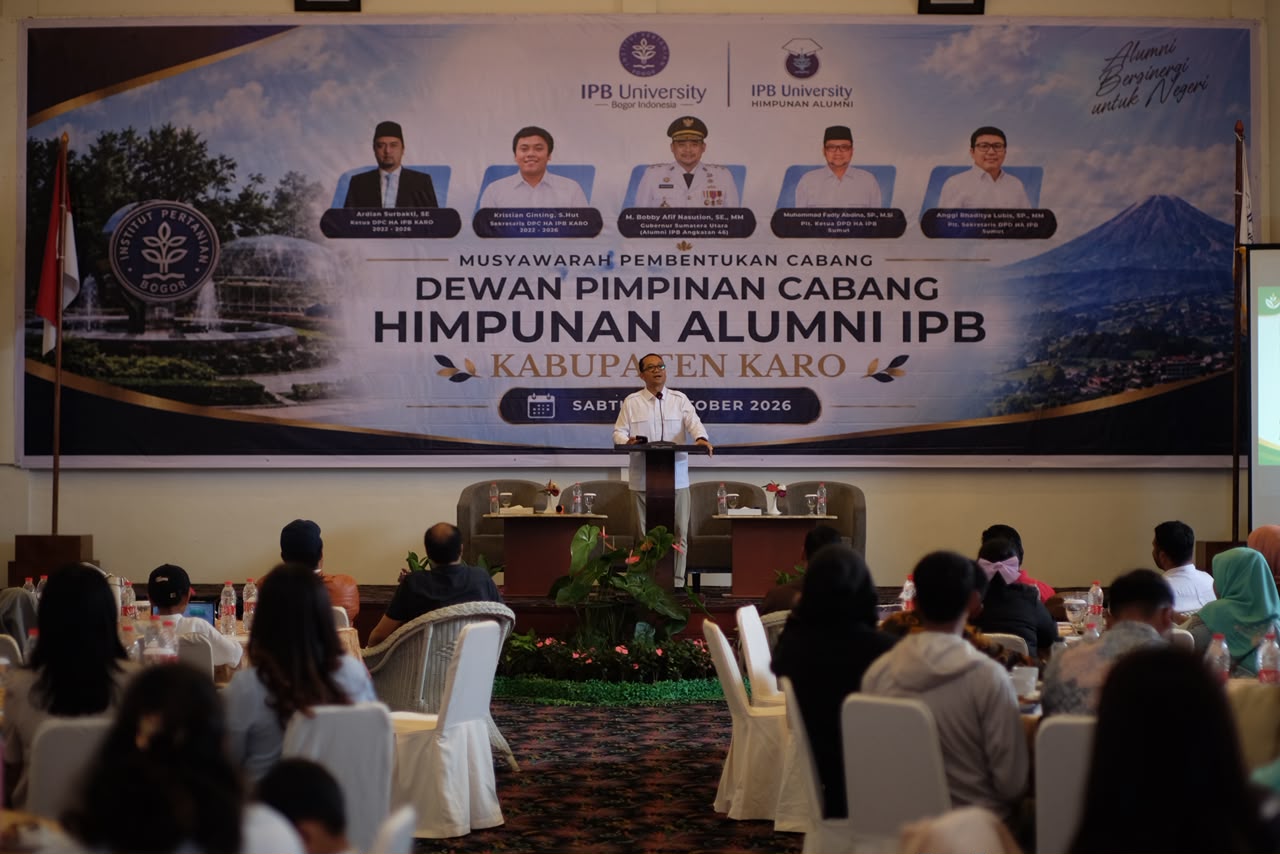HA IPB Karo Gelar Muscab, Dorong Penguatan Sektor Pertanian dan Peluang Anak Karo Kuliah di IPB