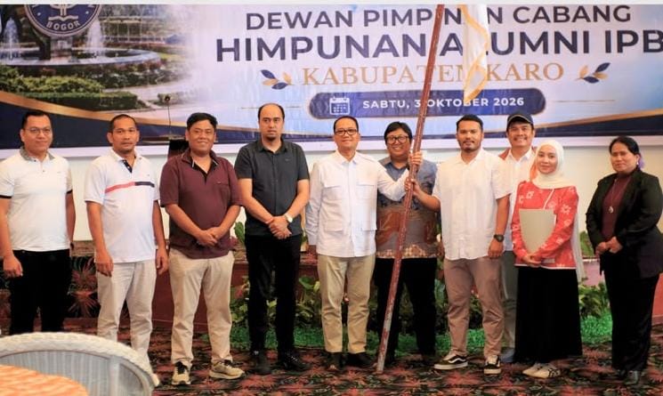 Ketua HA IPB Karo: Alumni Harus Ambil Peran Nyata Perkuat Pertanian dan Pendidikan Anak Karo