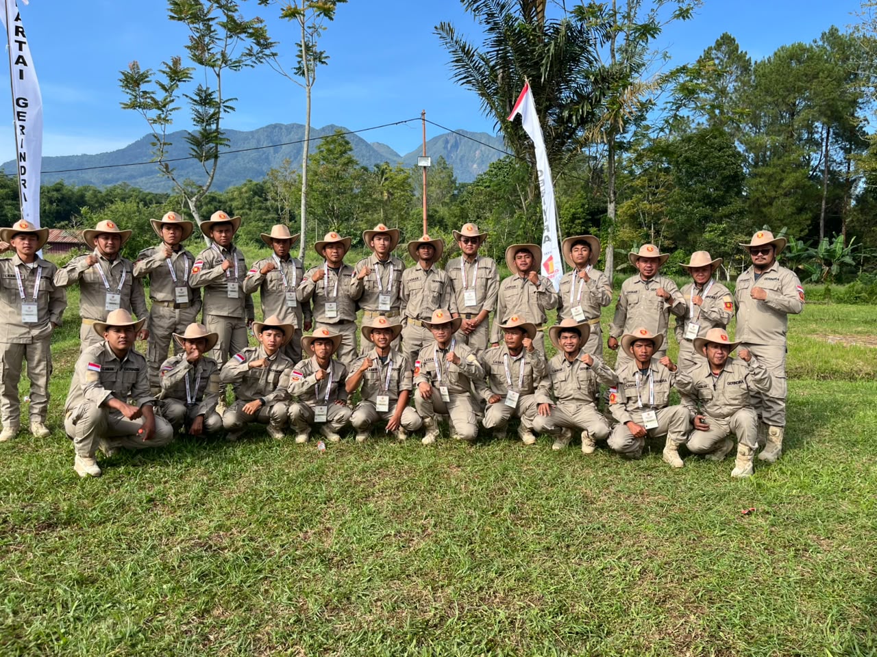 Diklat Laskar Gerindra Sumut Usai, Peserta Deklarasikan Kesiapan Dukung Prabowo Dua Periode