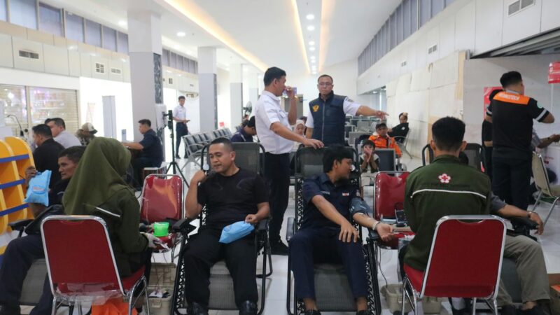 KAI Divre I Sumut Kumpulkan 93 Kantong Darah Penuhi Kebutuhan Darah di Sumut