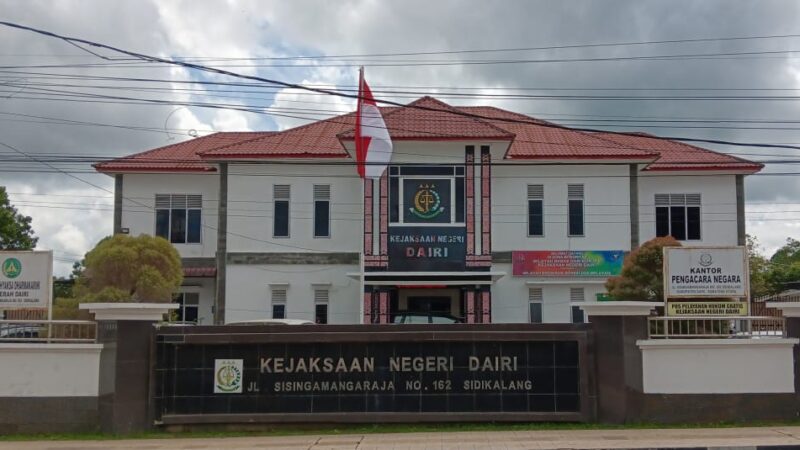 Kejaksaan Negeri Dairi Masih Hitung Kerugian Negara Dalam Kasus Dugaan Korupsi DLH Rp4,1 Miliar
