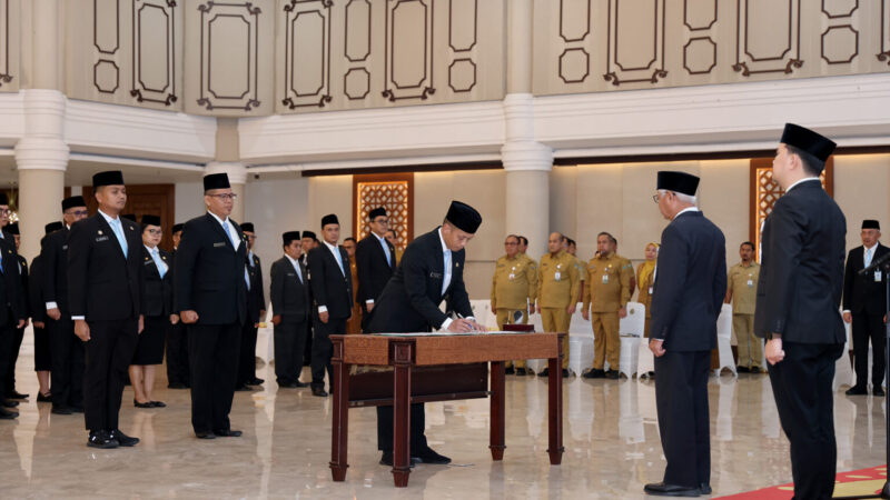 Wagub Lantik 188 Pejabat Pemprov Sumut