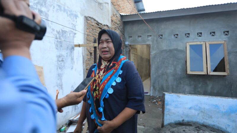 Haru, Rumah Warga Yang Parah Bertahun-tahun Direnovasi Pemko Medan