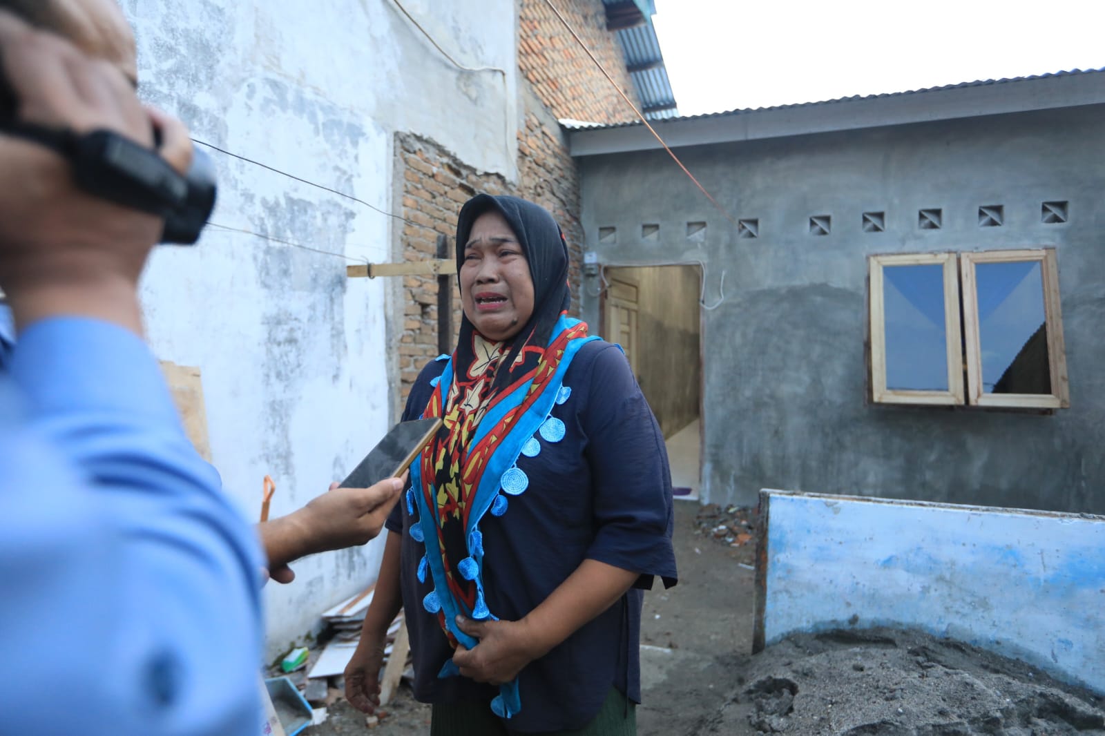 Haru, Rumah Warga Yang Parah Bertahun-tahun Direnovasi Pemko Medan