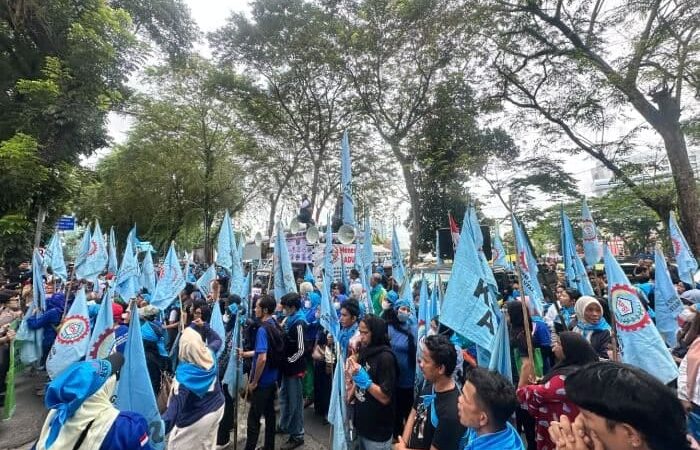 Unjuk Rasa di DPRD Sumut, Gerindra Janji Kawal Aspirasi
