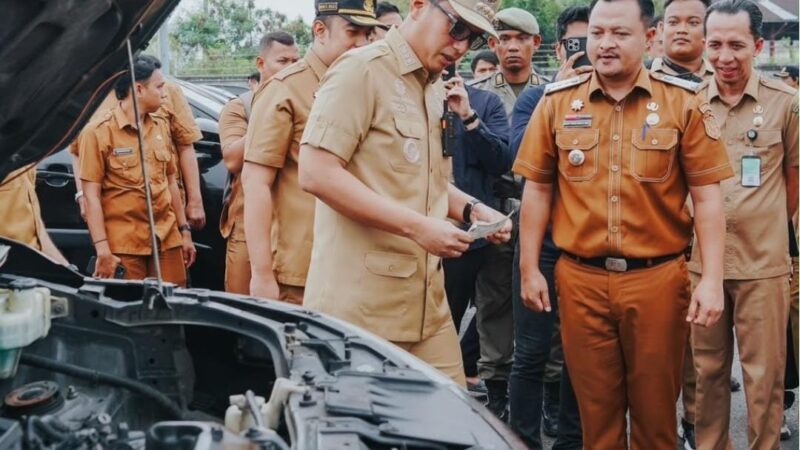 Rico Waas Mulai Pemeriksaan Seluruh Kendaraan Dinas dan Operasional Pemko Medan