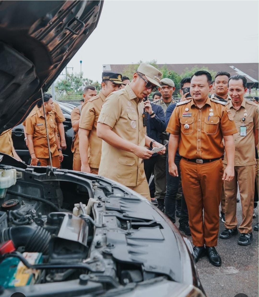 Rico Waas Mulai Pemeriksaan Seluruh Kendaraan Dinas dan Operasional Pemko Medan