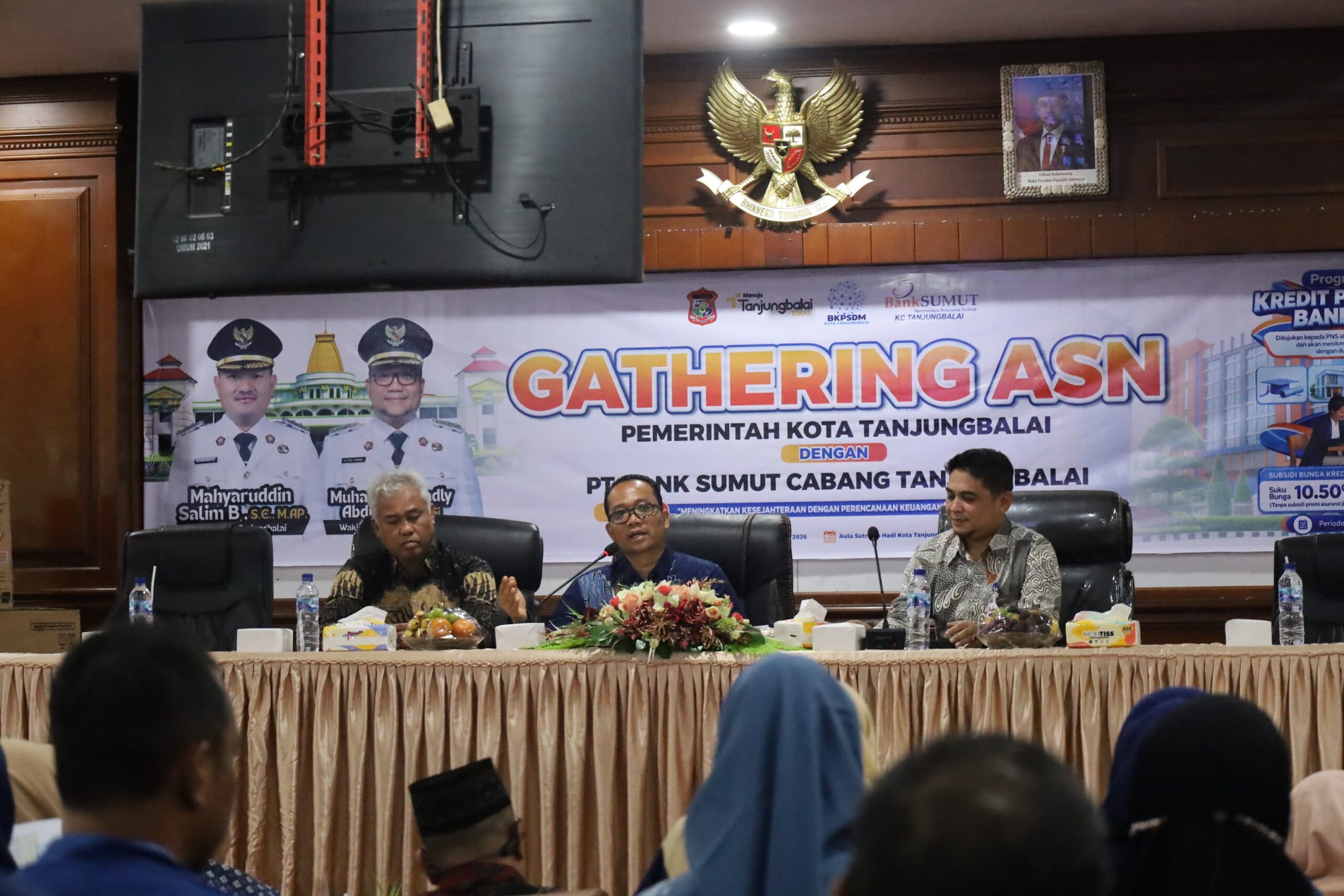 Wakil Wali Kota Tanjungbalai Buka Gathering Kredit Pra Pensiun Bank Sumut, Dorong ASN Manfaatkan Fasilitas Perencanaan Keuangan Yang Produktif, Terencana dan Memberi Peningkatan Kesejahteraan Keluarga