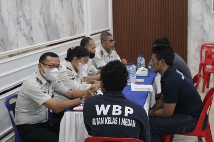 303 Warga Binaan Lapas Medan CKG dan Skrining Tuberkulosis