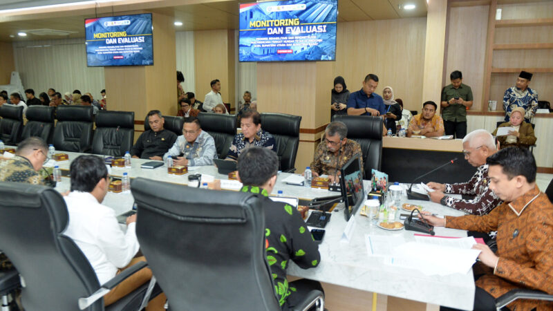 Wagub Sumut Minta Percepatan Huntap Pascabencana Diiringi Pembangunan Infrastruktur dan Fasilitas Umum