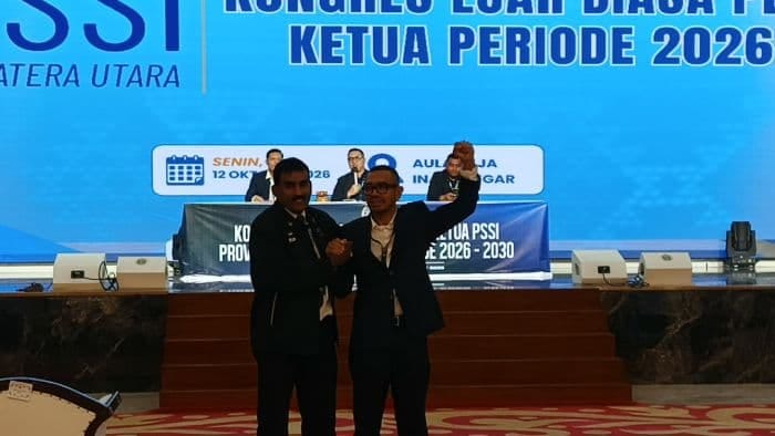 Arya Sinulingga Terpilih Aklamasi Pimpin PSSI Sumut 2026-2030