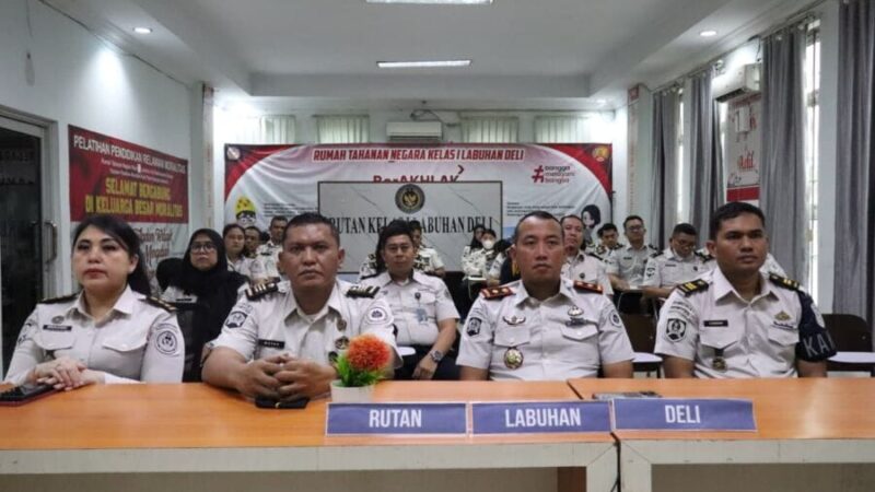 Rutan Labuhan Deli Mantapkan Program Rehabilitasi dan Reedukasi melalui Rakor Virtual