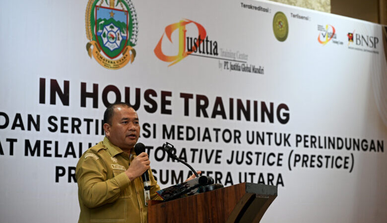 Pemprov Sumut Perkuat Pelayanan Hukum hingga Desa, Tingkatkan Kapasitas Paralegal