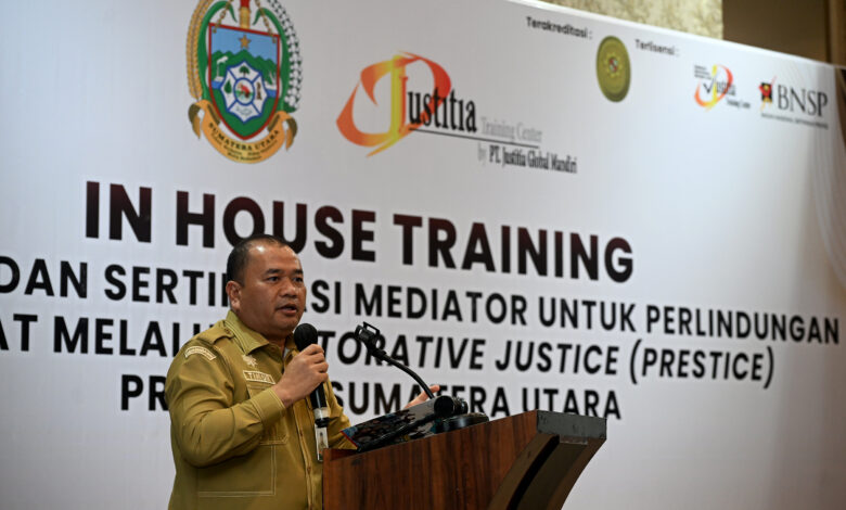 Pemprov Sumut Perkuat Pelayanan Hukum hingga Desa, Tingkatkan Kapasitas Paralegal