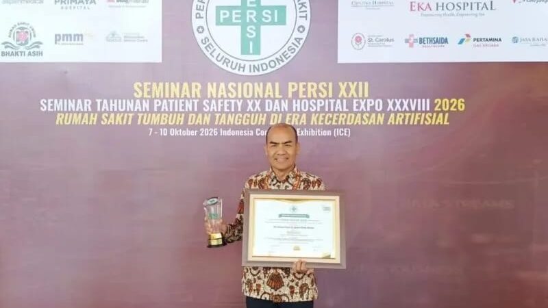 RSUP H Adam Malik Raih Dua PERSI Awards 2026 Lewat Inovasi Pascabencana dan Layanan Saraf