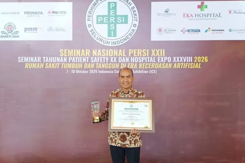RSUP H Adam Malik Raih Dua PERSI Awards 2026 Lewat Inovasi Pascabencana dan Layanan Saraf