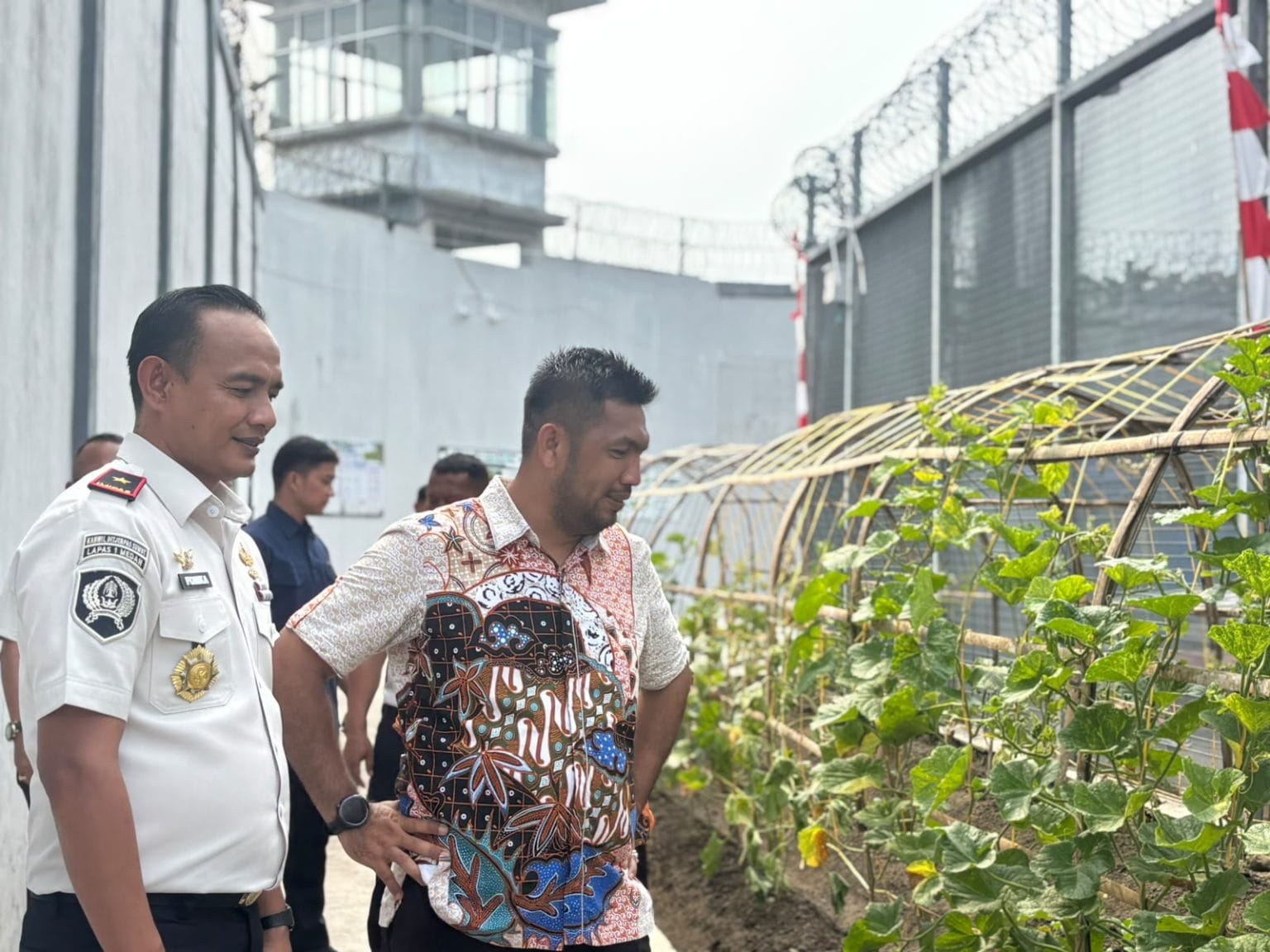 Lapas Medan Terima Tim Ditjenpas, Perkuat Program Ketahanan Pangan Warga Binaan