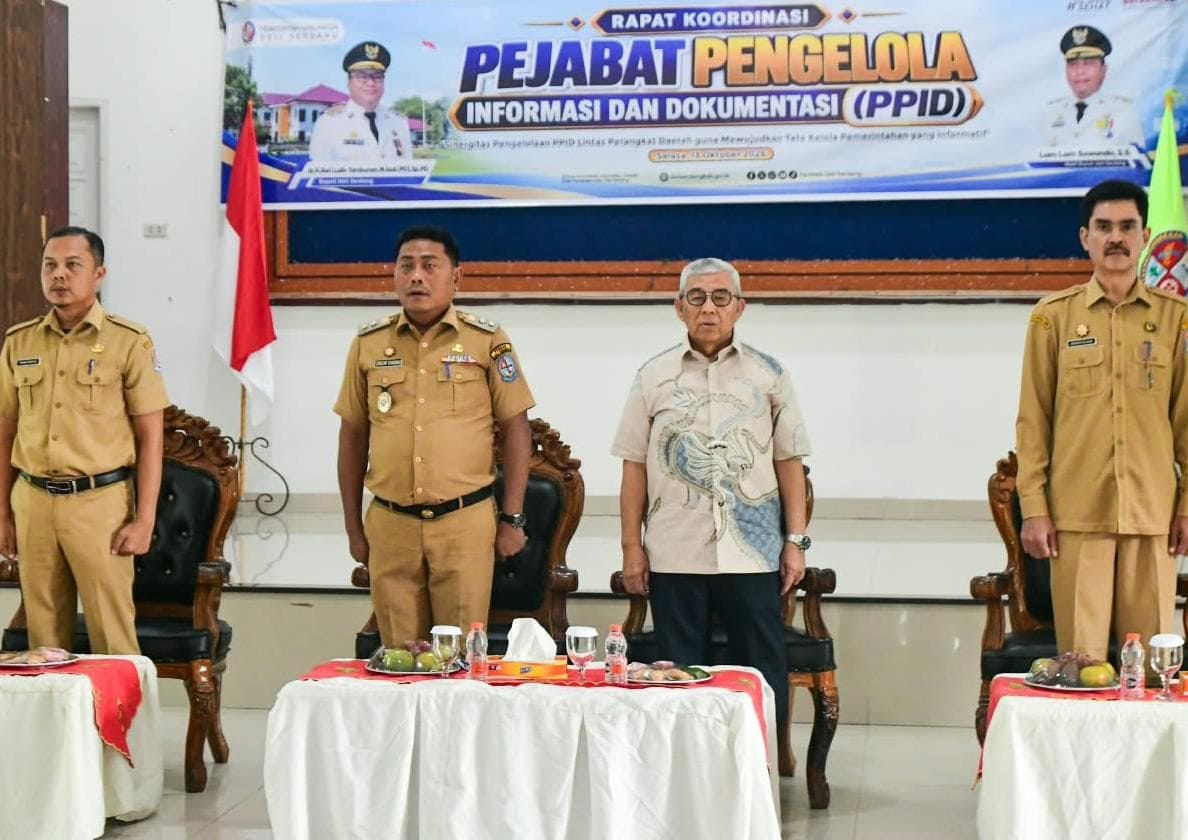 Wakil Bupati Deli Serdang Minta PPID Perangkat Daerah Tingkatkan Pelayanan Informasi Publik