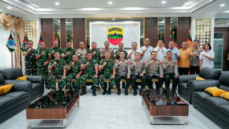 Kapolda Sumut Silaturahmi ke Kodam I/BB, Perkuat Sinergi TNI-Polri