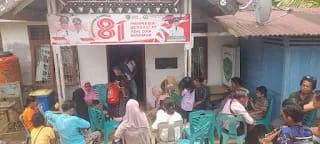 Warga Desa Siuhom Angkola Barat Antusias Daftar Parlomsos Gratis