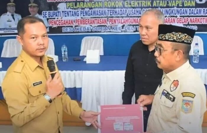 Desa Kedai Durian Deli Serdang Akan Rekrut Dua Relawan Antinarkoba per Dusun