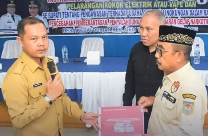 Desa Kedai Durian Deli Serdang Akan Rekrut Dua Relawan Antinarkoba per Dusun