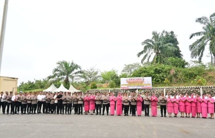 Kapolres Labusel Pimpin Sertijab, AKP Sandira Limbong Jadi Kapolsek Kotapinang