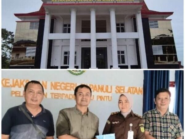 Aliansi Masyarakat Laporkan Dinas PPKB ke Kejari Tapsel rerkait dugaan Korupsi Rp.6 M