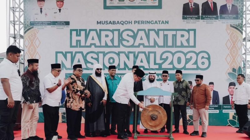 Lomba Hari Santri Nasional 2026, Bupati Deli Serdang : Dorong Santri Berkiprah di Berbagai Bidang