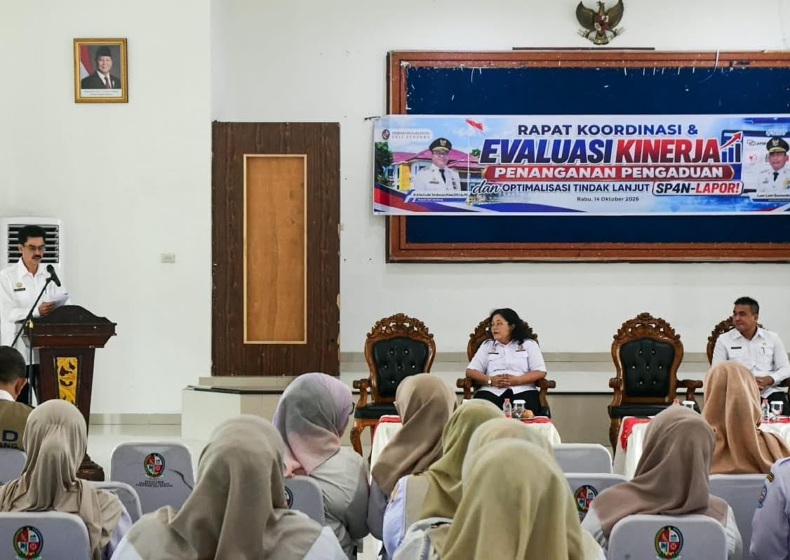 Pemkab Deli Serdang Perkuat Koordinasi Pengaduan Pelayanan Publik