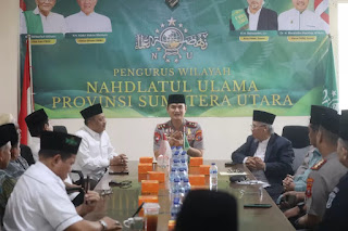 Kapolda Sumut Irjen Pol Sonny Irawan Ajak NU Bersinergi Jaga Keamanan dan Kerukunan