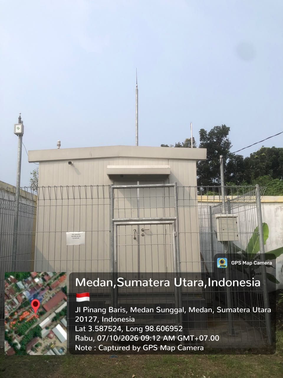 DLH Medan Pastikan Tiga Stasiun Pemantau Kualitas Udara Beroperasi 24 Jam