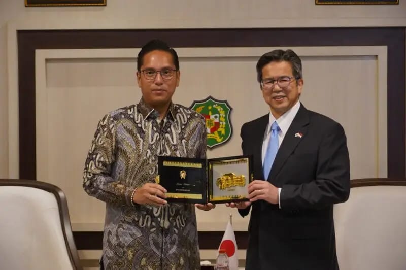 Wali Kota Medan Terima Kunjungan Perpisahan Konsul Jenderal Jepang