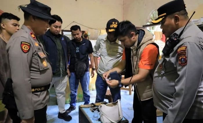 Gerebek Bandar Narkoba di Bandar Baru, Polisi Berhasil Amankan Bandar Narkoba, Airsoft Gun dan Sangkur